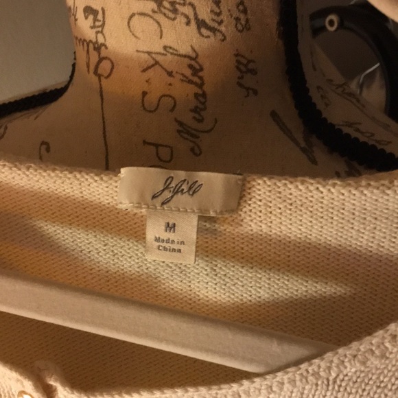 White embellished cardigan, M - Picture 3 of 4